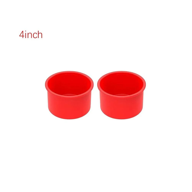 Round Silicone Cake Mold Pan Nonstick Reusable Baking Tray For Kitchen Baking 9