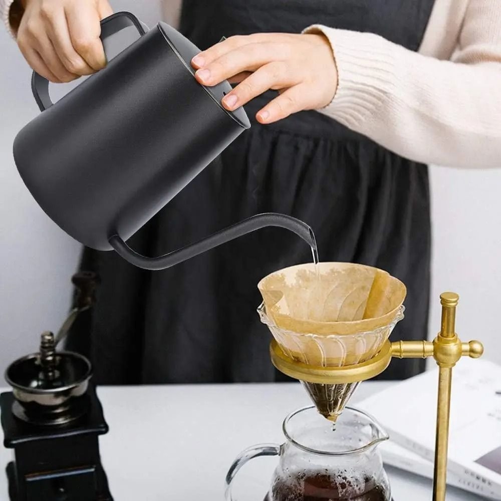 Pour Over Coffee Kettle Stainless Steel Gooseneck Spout Kettle For Coffee And Tea 3