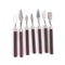 7 Piece Mini Palette Knife Set For Painting Baking And Clay Sculpting 7