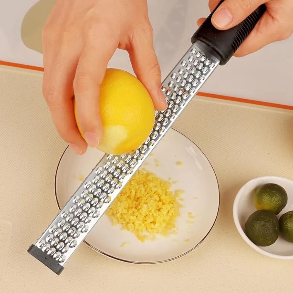 Stainless Steel Lemon Zester Tool For Cheese Lemon Vegetables And Chocolate 0
