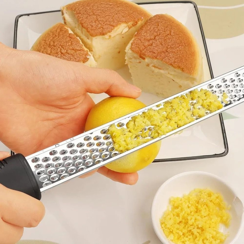 Stainless Steel Lemon Zester Tool For Cheese Lemon Vegetables And Chocolate 4