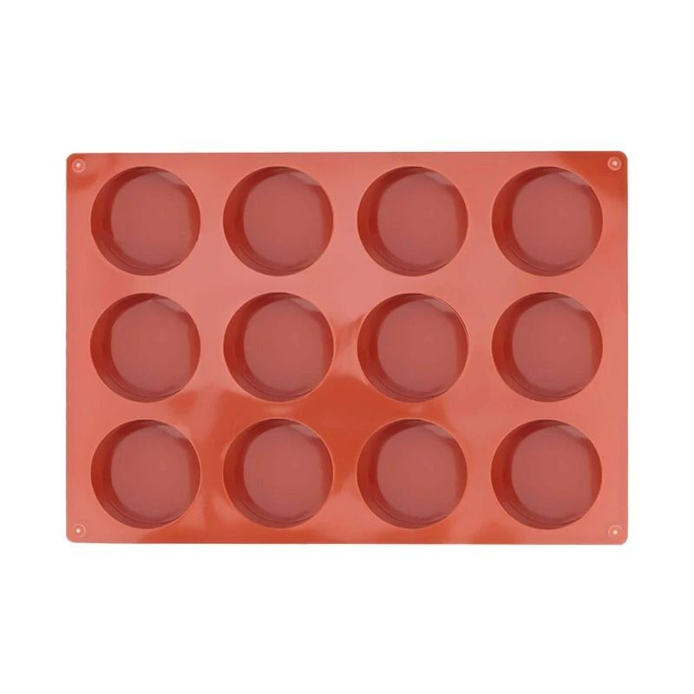 Silicone Cookie Moulds Heat Resistant Cylinder Chocolate Cover Cookie Mold For Muffins Cupcakes And 5