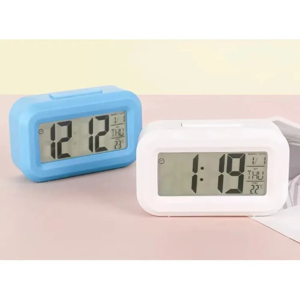 LED Digital Alarm Clock With Backlight Snooze And Calendar Display 4