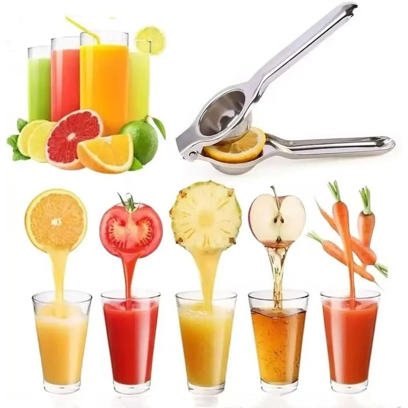 High Quality Lemon Juicer Stainless Steel Manual Citrus Press 0