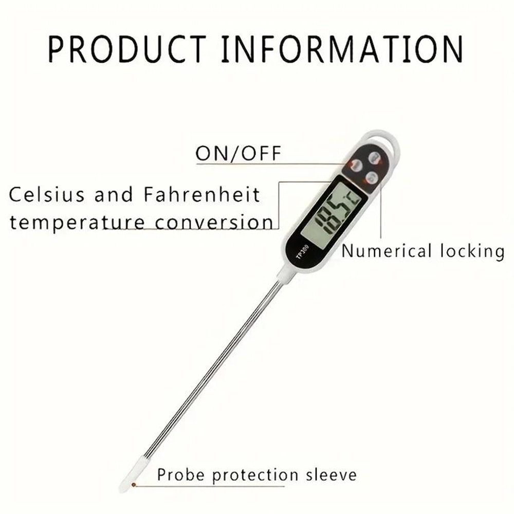 Digital Food Thermometer TP300 For Cooking And Meat 4