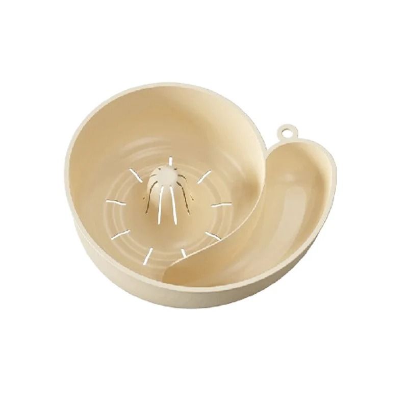 2 In 1 Snail Drain Automatic Cleaning Basket Fruit Plate Filter 2