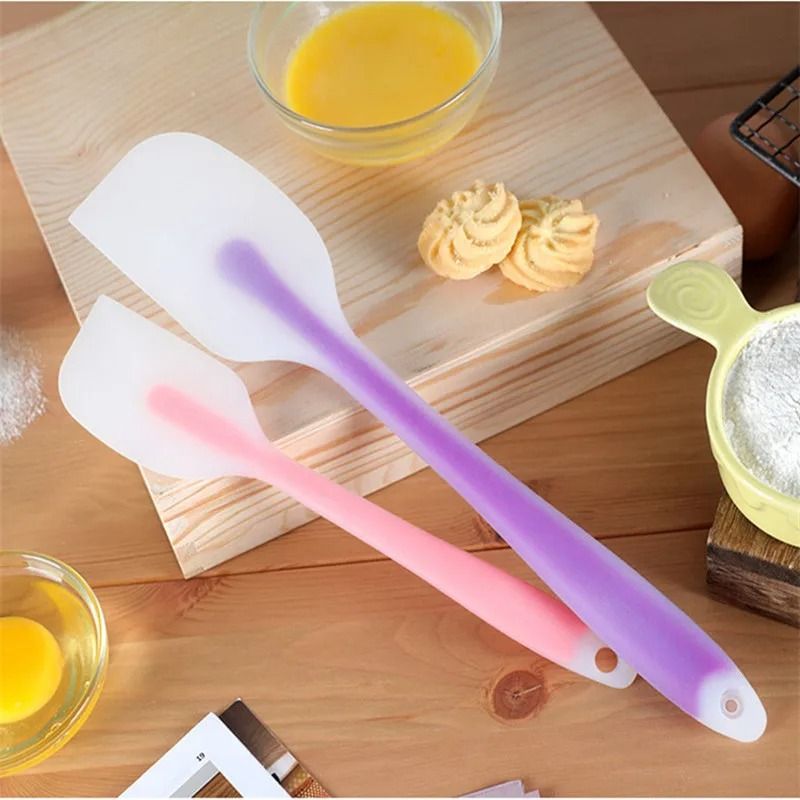 Mini Silicone Baking Spatula Heat Resistant Scraper For Cream And Chocolate 2