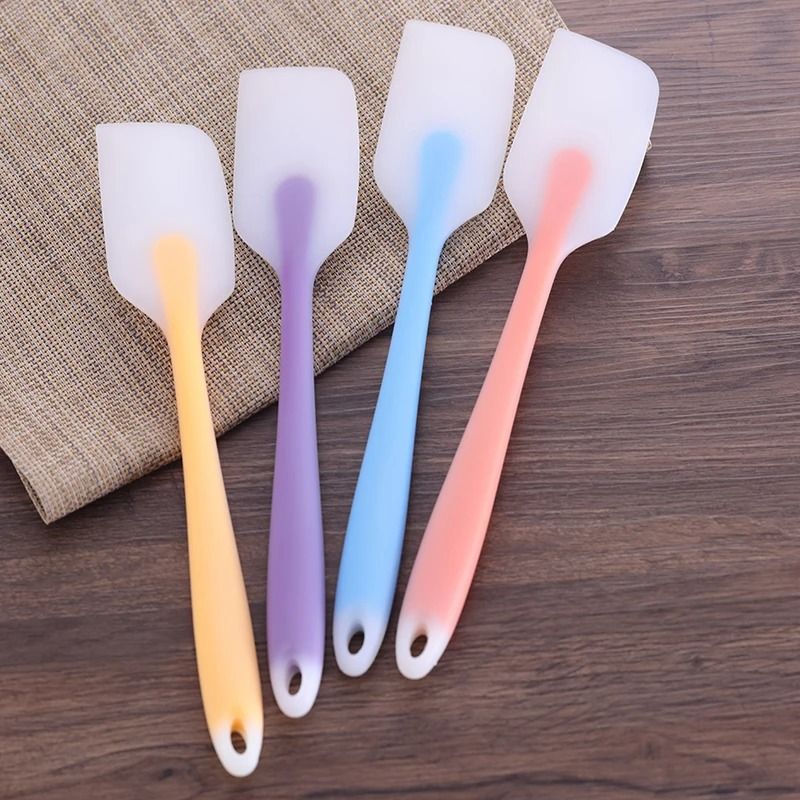 Mini Silicone Baking Spatula Heat Resistant Scraper For Cream And Chocolate 4
