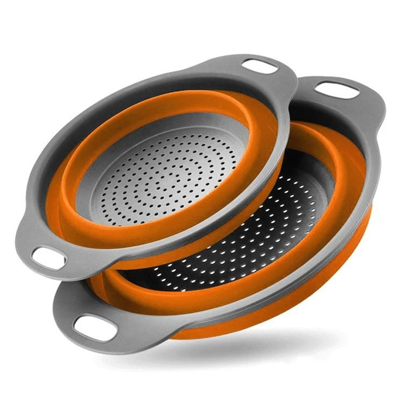 Transform Your Kitchen With Space Saving Foldable Strainers 13