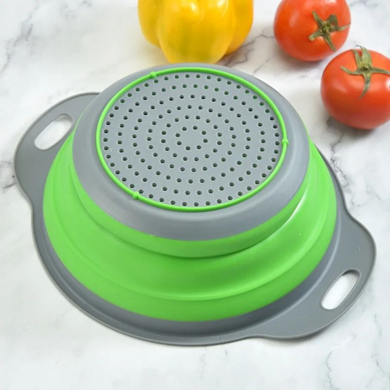 Transform Your Kitchen With Space Saving Foldable Strainers 5