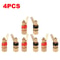 Gold Plated Amplifier Speaker Terminal Binding Post Set For 4mm Banana Plugs 9