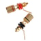 Gold Plated Amplifier Speaker Terminal Binding Post Set For 4mm Banana Plugs 5