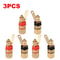 Gold Plated Amplifier Speaker Terminal Binding Post Set For 4mm Banana Plugs 6