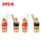 Gold Plated Amplifier Speaker Terminal Binding Post Set For 4mm Banana Plugs 8