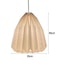Nordic Modern Lotus Flower Lampshade Plastic Lamp Cover For Ceiling Light And Hanging Lamps 10