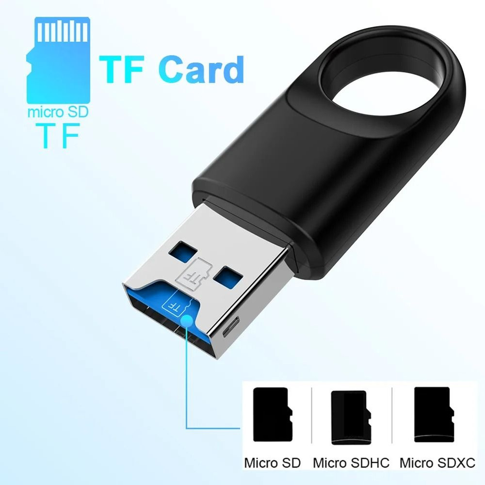 USB 30 Memory Card Reader Adapter High Speed For PC Laptop Smartphone And Driving Recorder 1