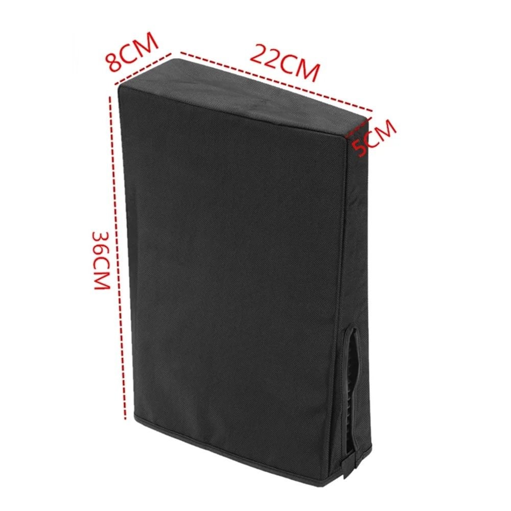 PS5 Slim Console Dust Cover Waterproof Anti Scratch Protector For Vertical Or Horizontal Setup 7