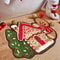 Gingerbread Kitchen Rug Christmas Doormat NonSlip Imitation Cashmere Floor Mat 1