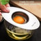 Stainless Steel Egg White Separator Ergonomic Yolk Filter Funnel Spoon Tool 5
