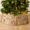 26 And 28 Inch LED Christmas Tree Collar PVC Tree Skirt Base Stand Holiday Decoration 1