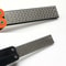 Double Sided Folded Pocket Knife Sharpener Diamond Sharpening Stone 400 Grit 2
