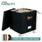 Vinyl Record Storage Box For 12Inch LP Albums With Lid And Handles 5