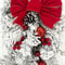 Flocked PVC Christmas Wreath And Garland Decor For Doors Trees And Holiday Home Styling 5