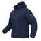 Men Hooded Full Zip Fleece Jacket 9