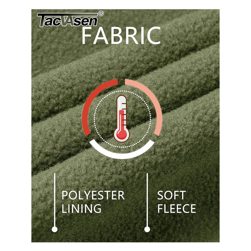 Men Hooded Full Zip Fleece Jacket 1