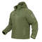 Men Hooded Full Zip Fleece Jacket 5