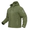 Men Hooded Full Zip Fleece Jacket 5