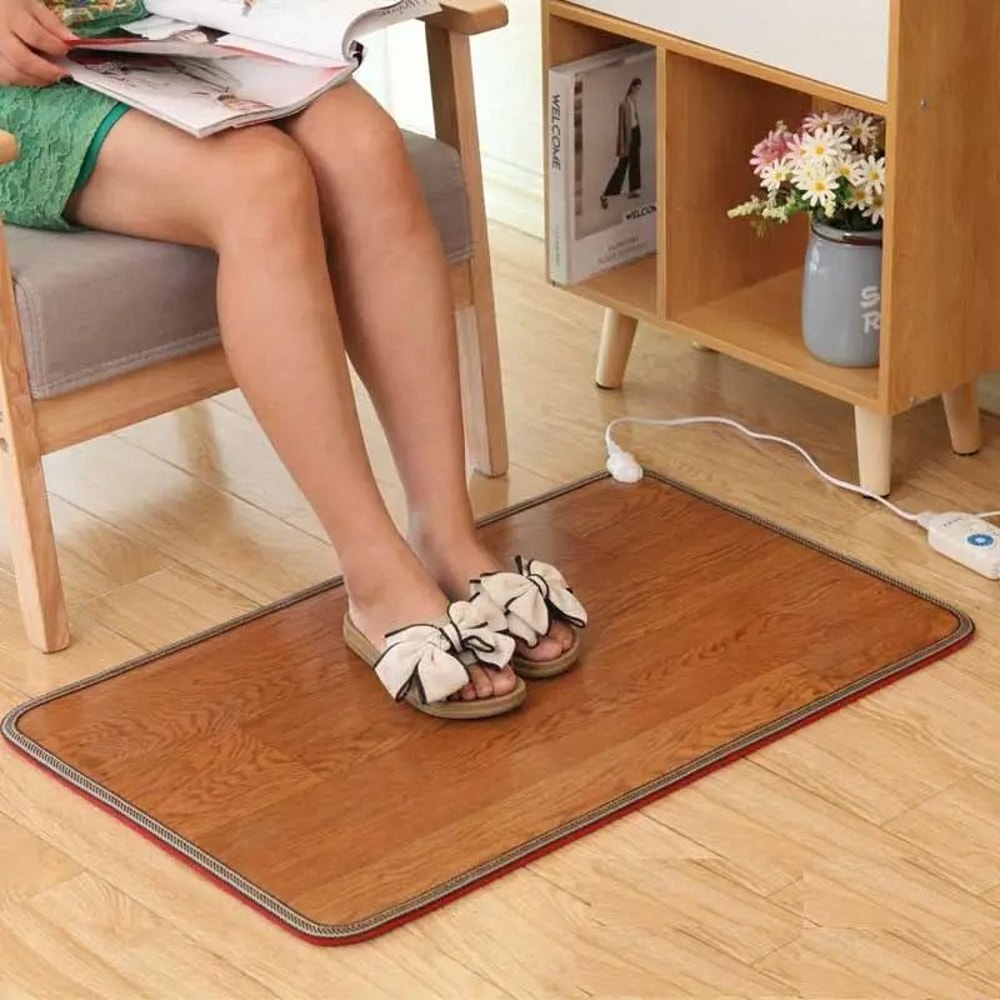 Electric Heating Foot Warmer Mat For Home And Office 4
