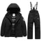 Kids Winter Ski Coat And Pants Set Waterproof Warm Snow Suit 7