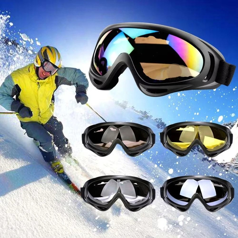 Winter Ski Goggles Windproof Anti Fog UV Protective Eyewear 0