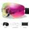 Outdoor UV400 Ski Goggles Anti Fog Snowboarding And Snowmobile Glasses 19