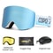 Professional Magnetic Ski Goggles With Quick Change Anti Fog Double Layer Lens 7