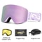 Professional Magnetic Ski Goggles With Quick Change Anti Fog Double Layer Lens 8