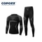 Thermal Ski Base Layer Set For Men And Women Quick Dry Compression Top And Pants 8