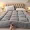 Thick Fluffy Mattress Topper For All Seasons Soft Sleeping Pad For Beds Floor Car And Camping 11