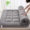 Thick Fluffy Mattress Topper For All Seasons Soft Sleeping Pad For Beds Floor Car And Camping 4