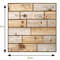 3D Brick Wall Stickers Waterproof SelfAdhesive Panels For Home Decor 9