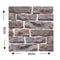 3D Brick Wall Stickers Waterproof SelfAdhesive Panels For Home Decor 7
