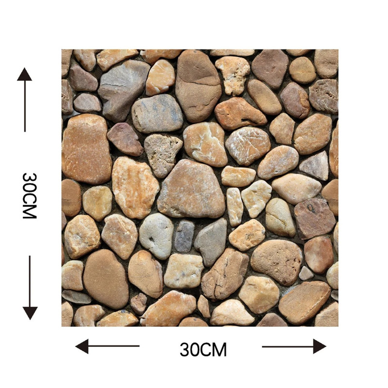 3D Brick Wall Stickers Waterproof SelfAdhesive Panels For Home Decor 22