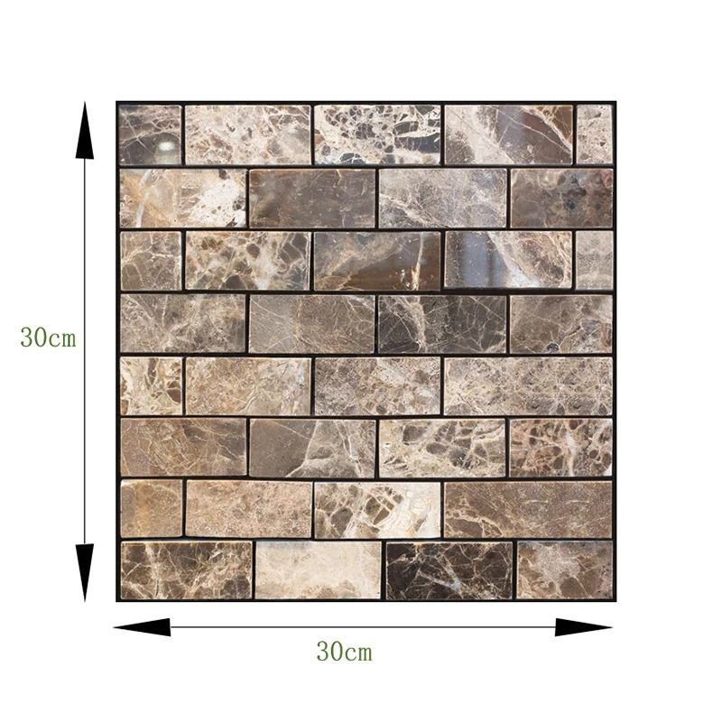 3D Brick Wall Stickers Waterproof SelfAdhesive Panels For Home Decor 23