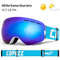 Anti Fog Ski Goggles Double Layer UV400 Wide View Snowboard Mask For Men And Women 8
