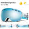 Anti Fog Ski Goggles Double Layer UV400 Wide View Snowboard Mask For Men And Women 20