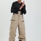 Womens Waterproof Insulated Ski Pants With Suspenders Warm Winter Snowboard Overalls 9