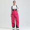 Womens Waterproof Insulated Ski Pants With Suspenders Warm Winter Snowboard Overalls 14