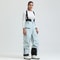 Womens Waterproof Insulated Ski Pants With Suspenders Warm Winter Snowboard Overalls 22