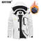 Mens Winter Ski Jacket Waterproof Warm Fleece Snow Coat Windproof Outdoor Parka 1